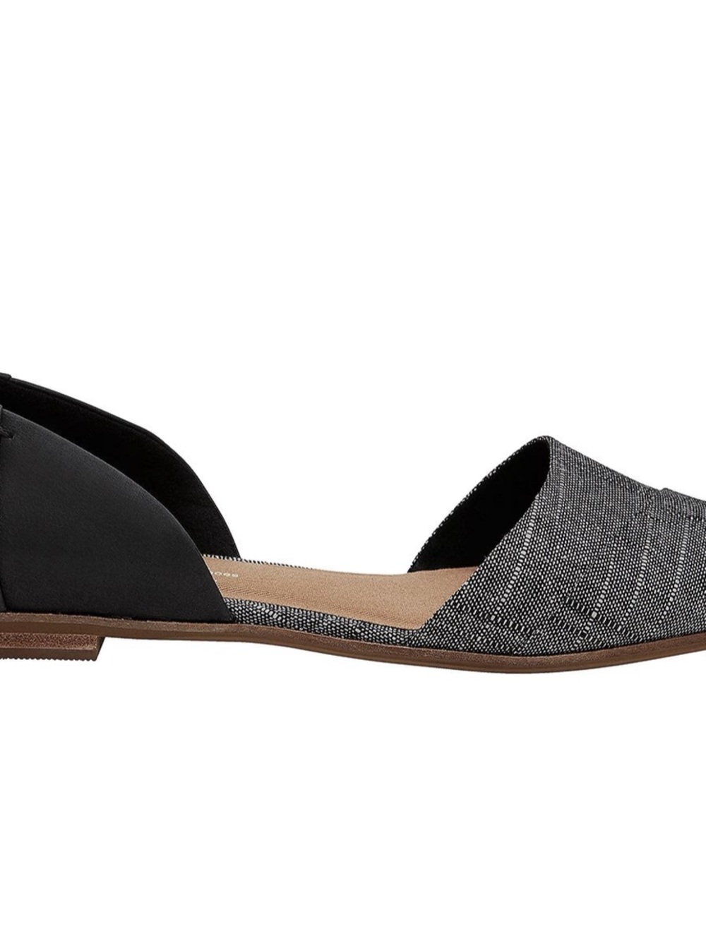 Toms D'Orsay Flat-size 8
